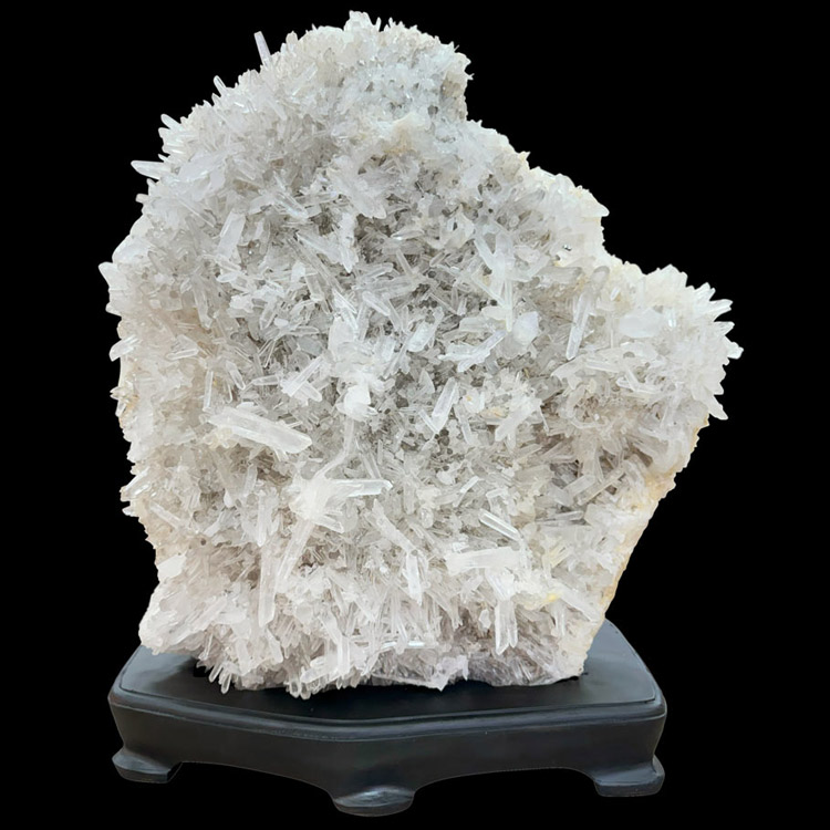 楽天市場】天然 水晶 クラスター 原石 台座付き 高さ約60cm 約56.4kg