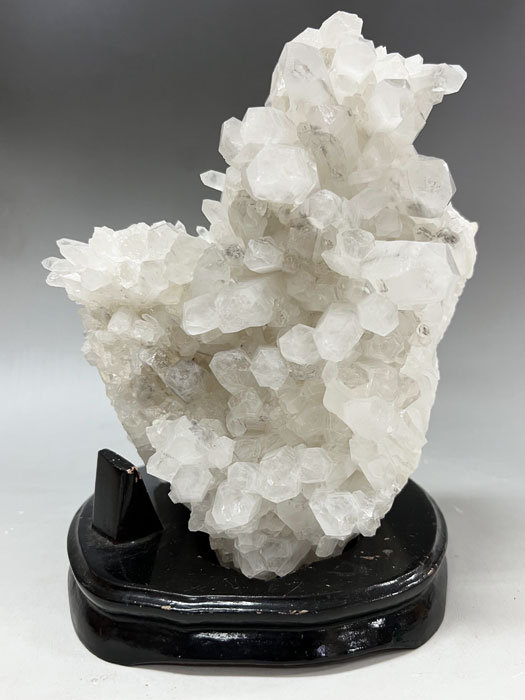 楽天市場】天然水晶 原石 クラスター 約3.2kg 高さ約20cm 送料無料