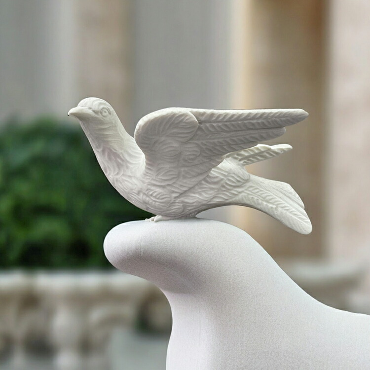 楽天市場】イタリア製 飛び立つ鳩 ハト 置物 小鳥 鳥 雛 ヒナ 小型
