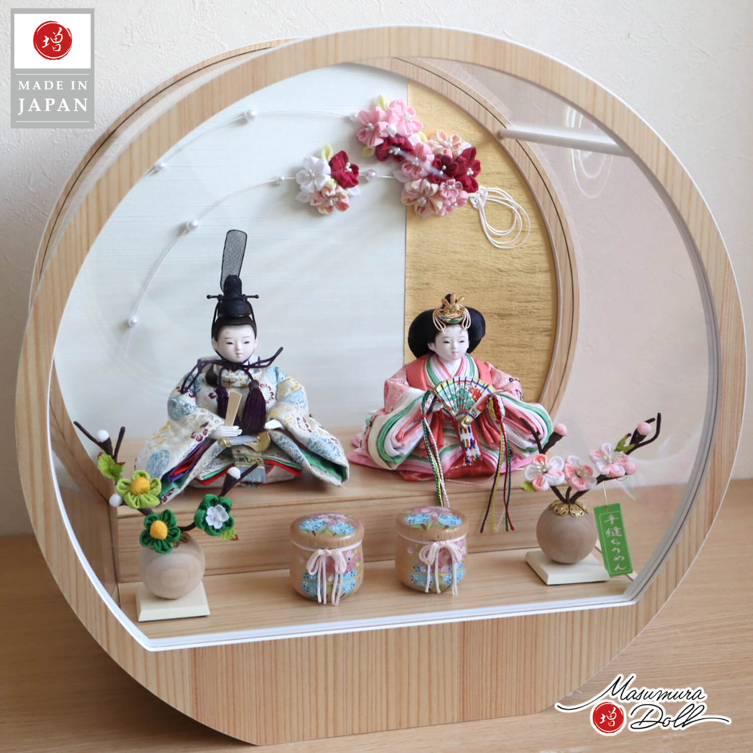 楽天市場】雛人形 ケース飾り コンパクト モダン おしゃれ インテリア
