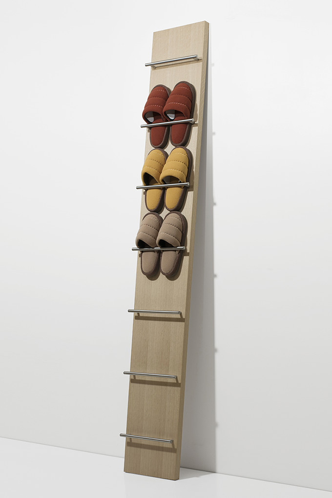 楽天市場】スリッパラック 木製 バータイプ（スリッパ立て スリッパた