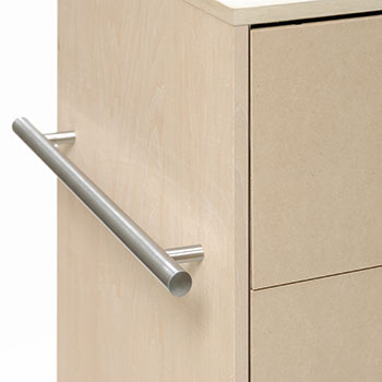 楽天市場】キャスター付き A3書類引き出し収納 ミドルタイプ（デスク