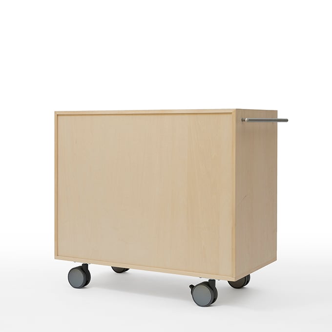 楽天市場】キャスター付き A3書類引き出し収納 ミドルタイプ（デスク