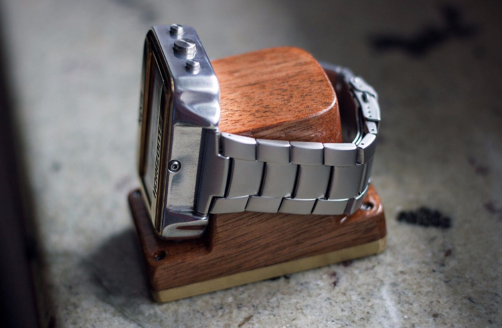 楽天市場】ニキシー管 レトロ ステンレス 腕時計 | ニキシー 管 時計