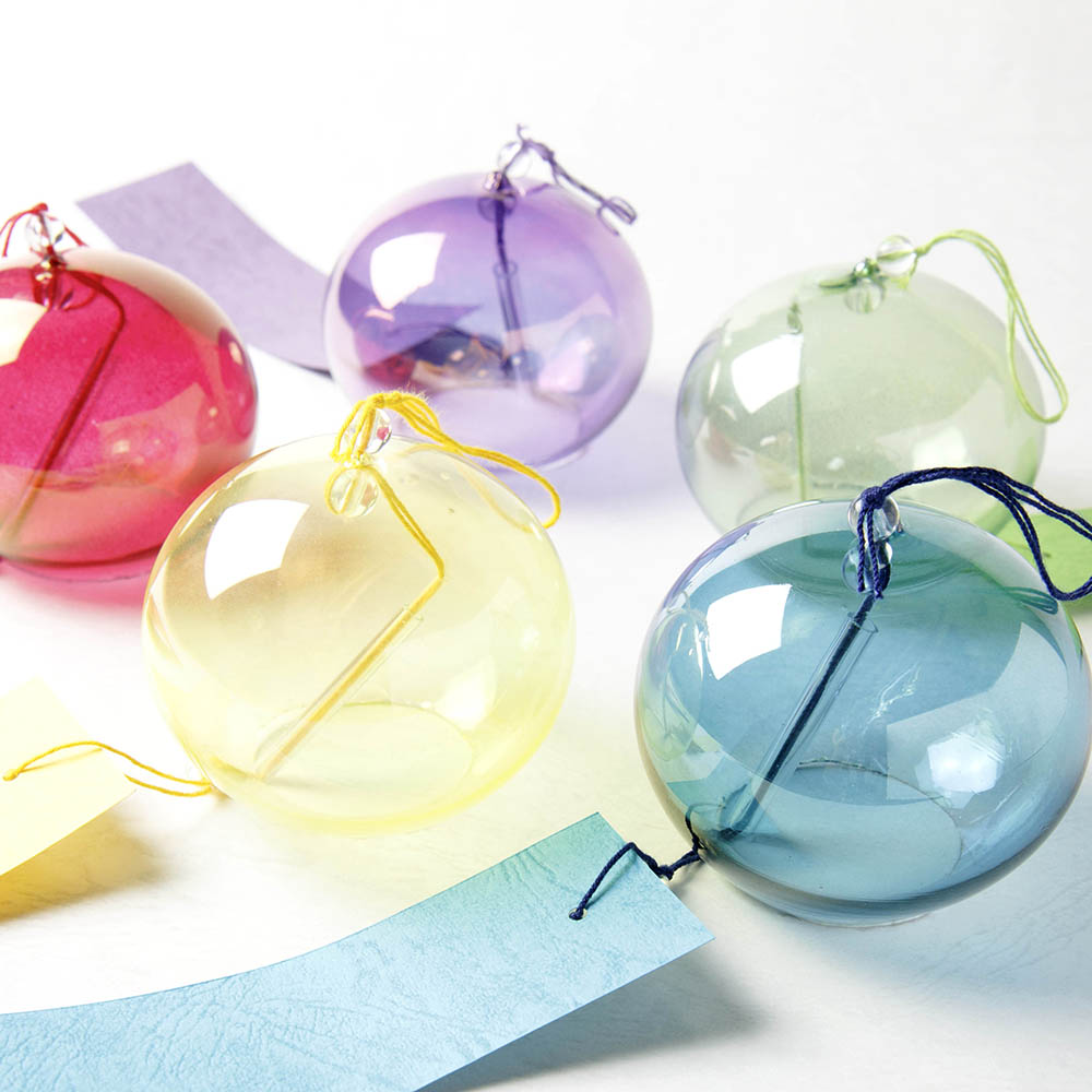 楽天市場】篠原風鈴本舗 江戸風鈴 彩 -IRODORI- はなだ【えどコレ