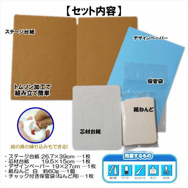 楽天市場】工作キット 立体絵本を作ろう 本を開くとお気に入りの場面