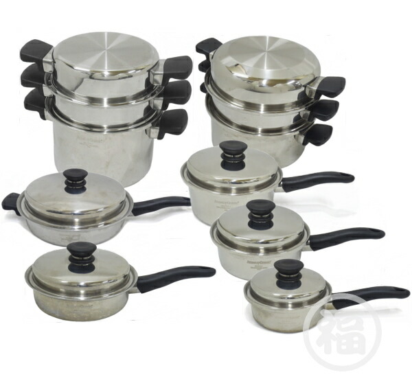 楽天市場】【中古・B】アムウェイ クィーンクックウェア 24ピース