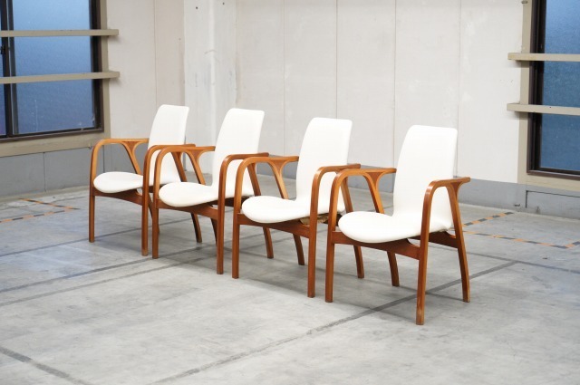 天童木工 ヴィンテージ プライウッド アームチェア ② 北欧インテリア