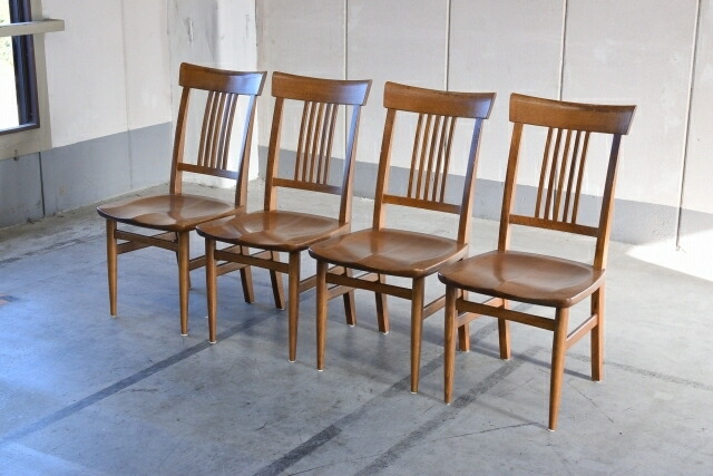 楽天市場】柏木工 IDC大塚家具 「杜」オーク無垢材 ダイニングチェア 4