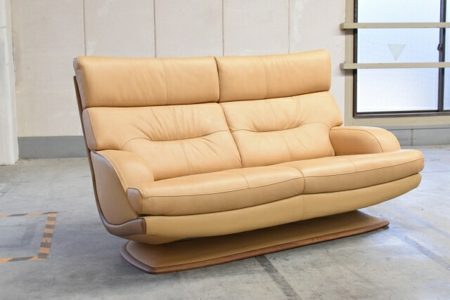 楽天市場】カリモク 「ZT59」2人掛けソファ 30万 本革 2P 2シーター