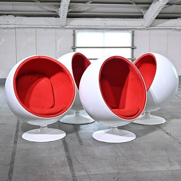 楽天市場】Eero Aarnio「ボールチェア」4脚セット 椅子 イージーチェア