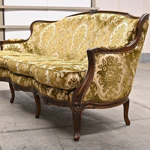 楽天市場】カリモク ドマーニ 86万「ルイ15」3人掛けソファ 金華山