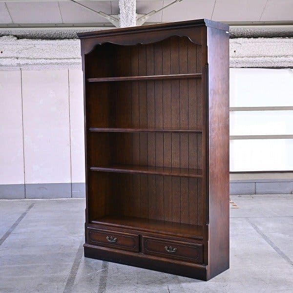 楽天市場】カリモク「コロニアル」ブックシェルフ ブナ材 本棚 収納