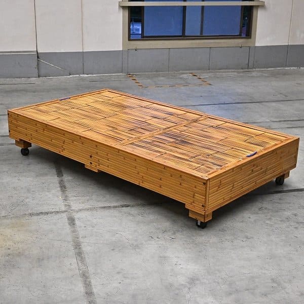 楽天市場】竹製家具 梅里竹芸 ベッド 真竹 バンブー 健康ベッド 日本産