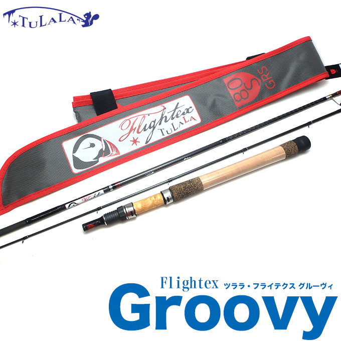 楽天市場】(5) ツララ フライテクス GROOVY 80S / ライトゲームロッド
