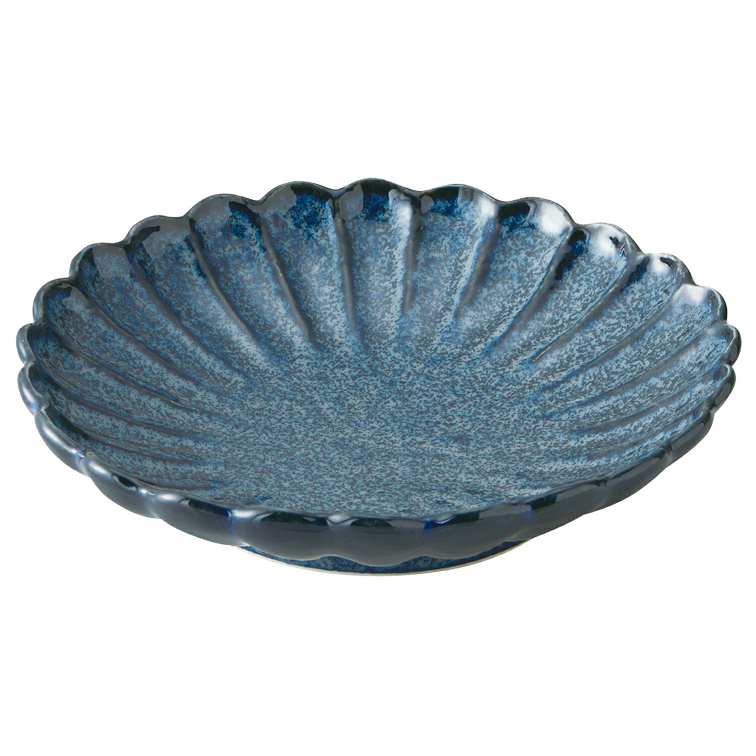 楽天市場】花皿 ディーププレート 23cm TAMAKI｜しのぎ 鎬 輪花 菊皿