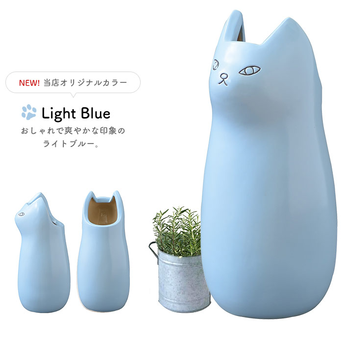 楽天市場】猫 傘立て 陶器製 ねこ ネコ 陶製 アンブレラスタンド