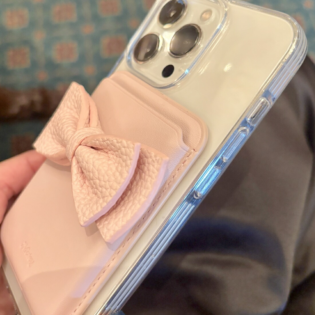 楽天市場】iP17対応【公式】グレースリボン MagSafe クリアiPhone