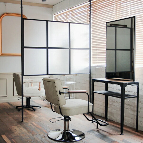 楽天市場】〔PRI10-MTE0101〕アイアンパーテーション05パネルフレーム