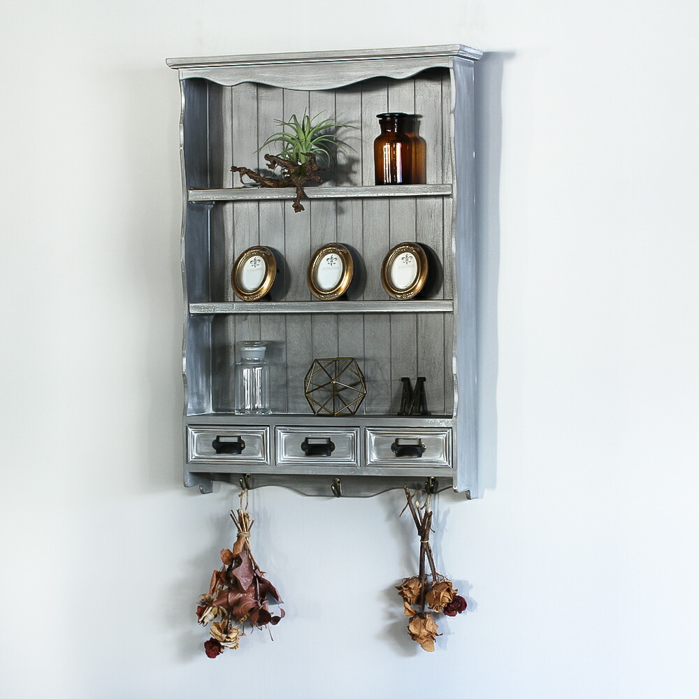 楽天市場】〔WRC01-JIG0103〕ウォールラック【ブルーグレー】ウォール