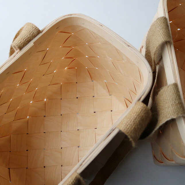 楽天市場】CINQ サンク 白樺のかごバッグ（M）| シラカバ かごバッグ