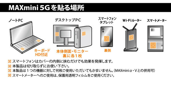 楽天市場】ユニカ 電磁波ブロッカー MAXmini 5G マックスミニ5G 5G通信