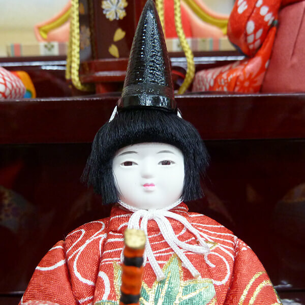 楽天市場】雛人形 木目込み ひな人形 喜久絵作 桜華雛 十人飾り 溜塗