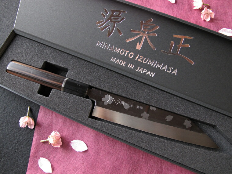 楽天市場】源泉正 [IZUMIMASA] V10-YAMATO 180mm桜花鏡面仕上げV金10