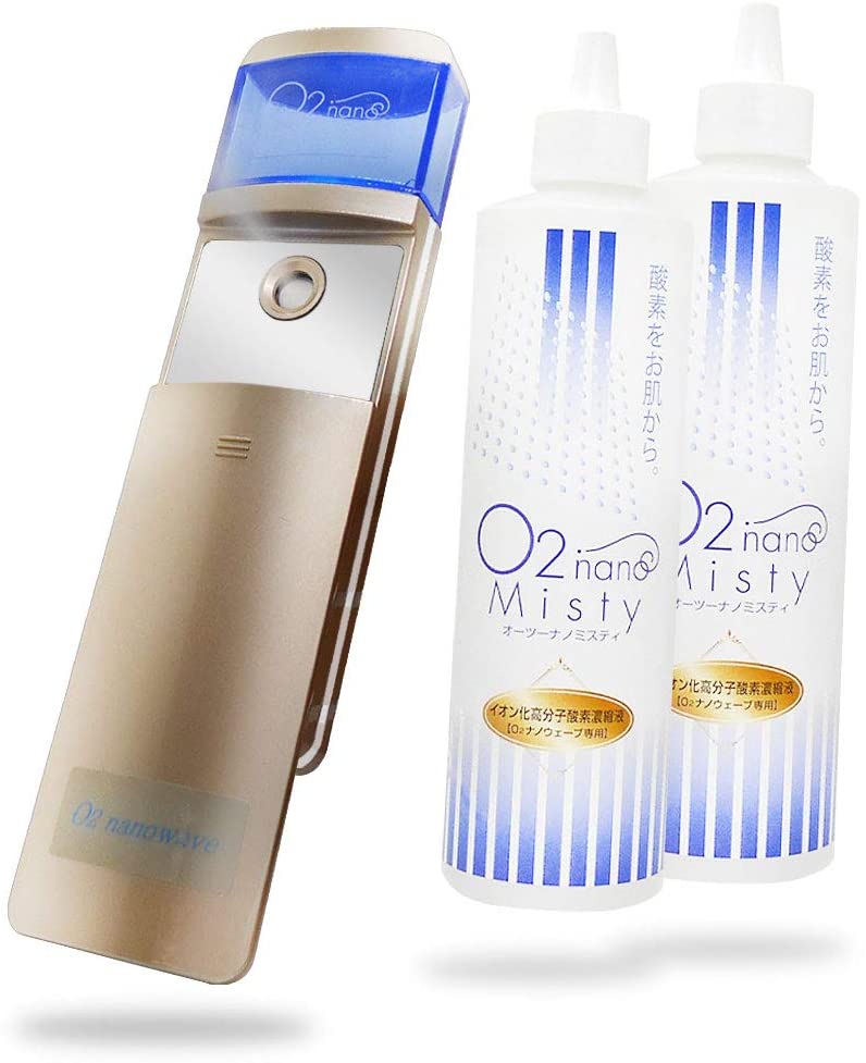 楽天市場】高濃度 酸素 ミスト うるおい O2ナノウェーブ 充電式 (O2