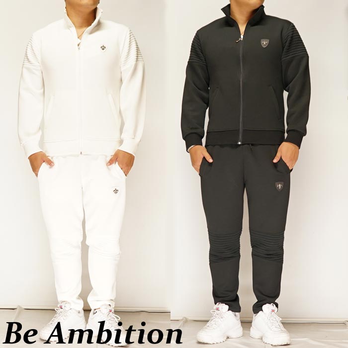 楽天市場】Be Ambition ビーアンビション ユリ&ロゴ エンボス ジャージ