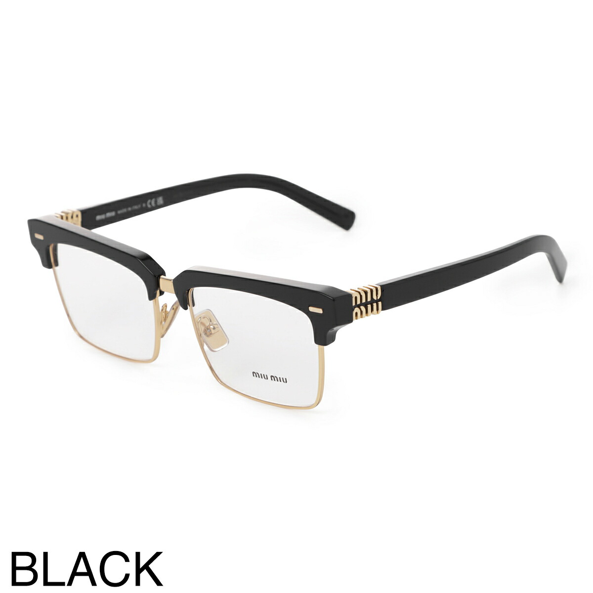 楽天市場】ミュウミュウ miu miu 眼鏡 メガネ レディース 0mu 11xv