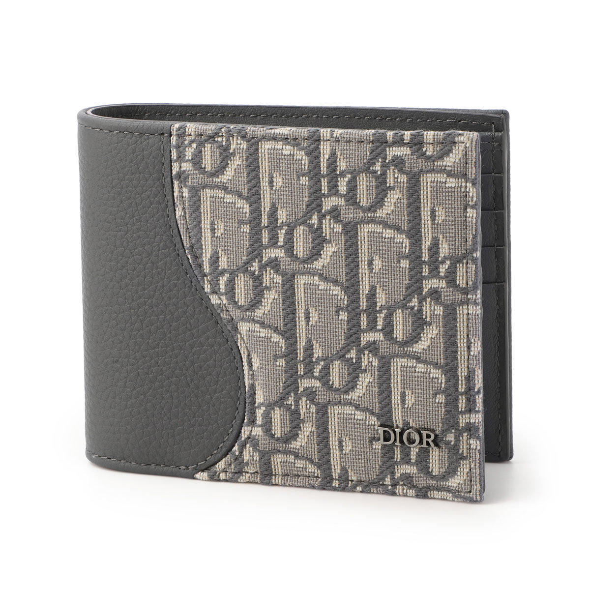 楽天市場】ディオール DIOR 2つ折り財布 グレー メンズ 2adbh076yks