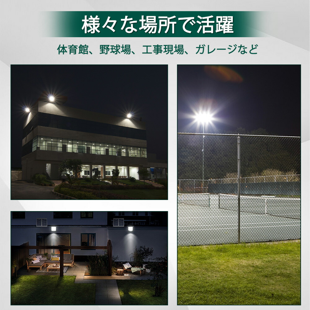 楽天市場】投光器 led 屋外 防水 超タフ 投光器150w 1500W水銀ランプ