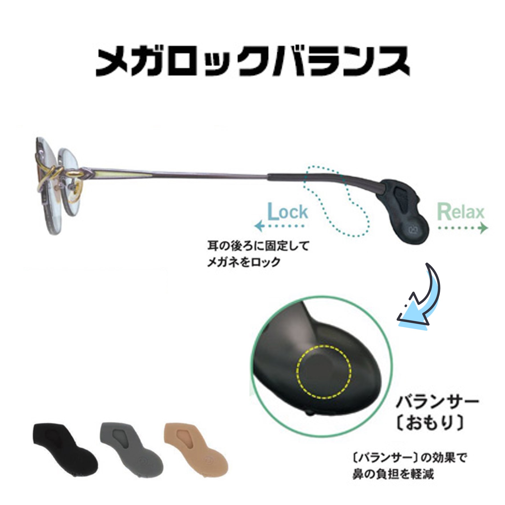 楽天市場】メガロックバランス : めがね屋HARU