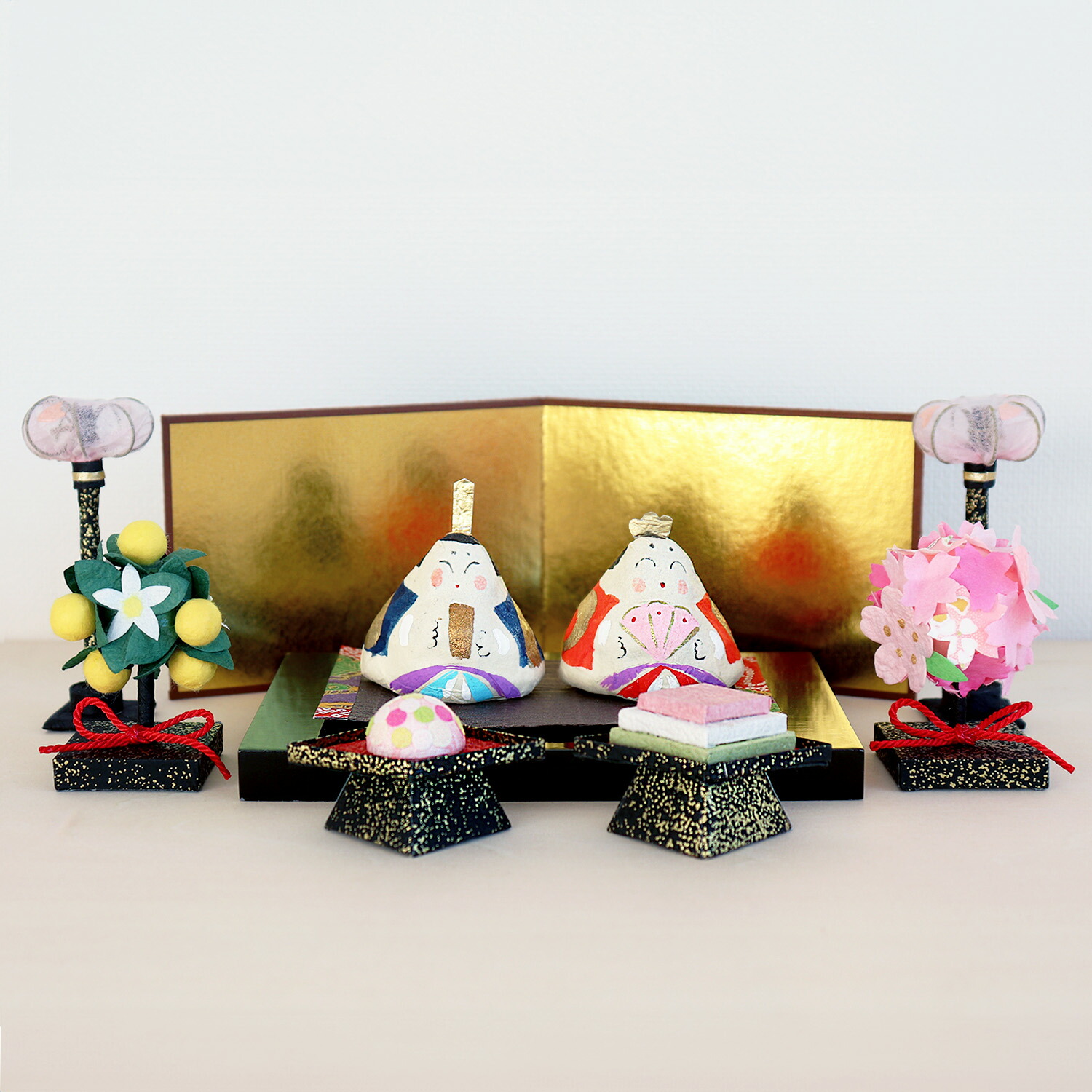 楽天市場】黒塗り台 小（幅13 × 奥行9cm）|雛人形 五月人形 置き台 黒