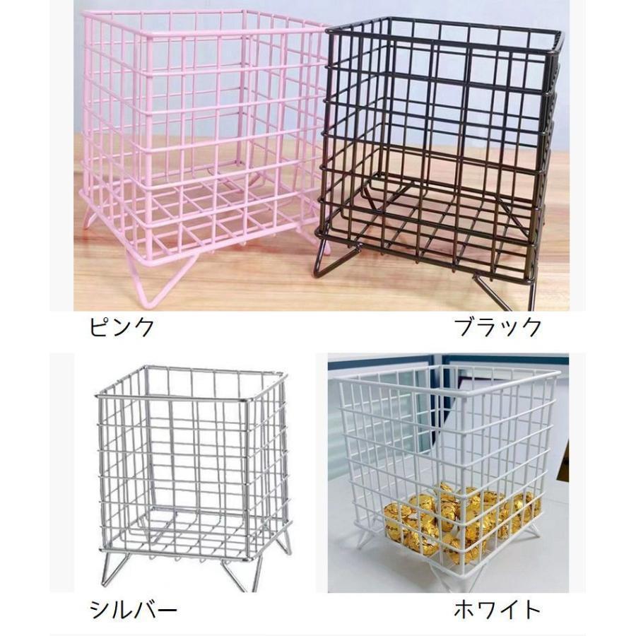楽天市場】Z-Pearl ワイヤーバスケット 小物入れ 足付き ワイヤー