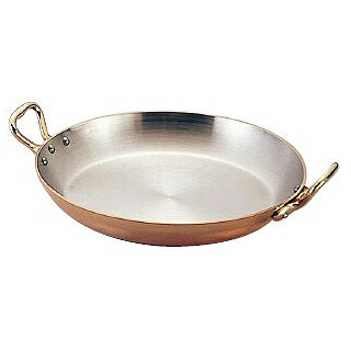 楽天市場】モービルカパーイノックス両手パエリア鍋 6527.32 32cm