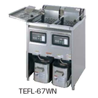楽天市場】タニコー 電気フライヤー［二槽タイプ］ TEFL-87WN