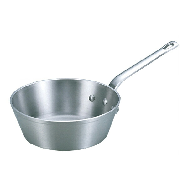 楽天市場】DON アルミ テーパー鍋 15cm【AKAO アカオアルミ 片手鍋