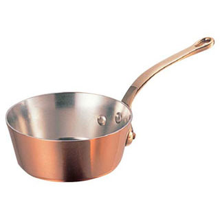 楽天市場】【銅極厚鍋テーパー真鍮柄 30cm】【厨房器具 製菓道具 飲食