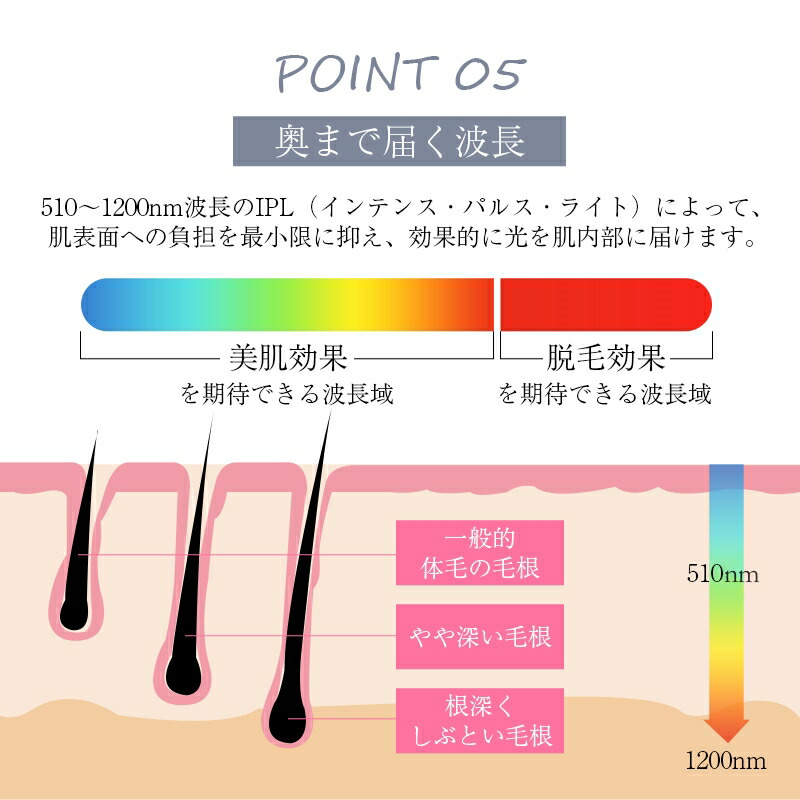 楽天市場】IPL光脱毛器 フラッシュ 家庭用脱毛器 無痛脱毛 5段階強度