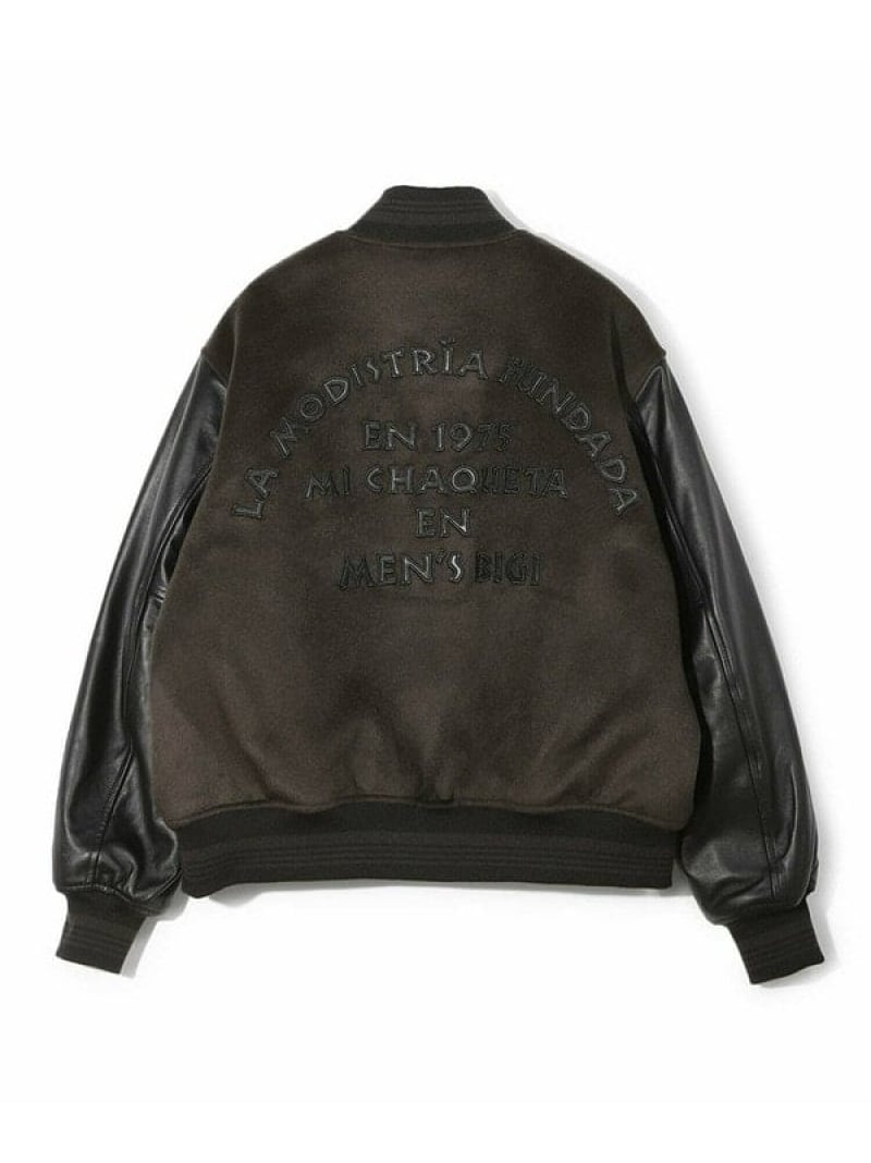 楽天市場】【50th Anniv . 中田 慎介】WOOL MELTON STADIUM JAMPER