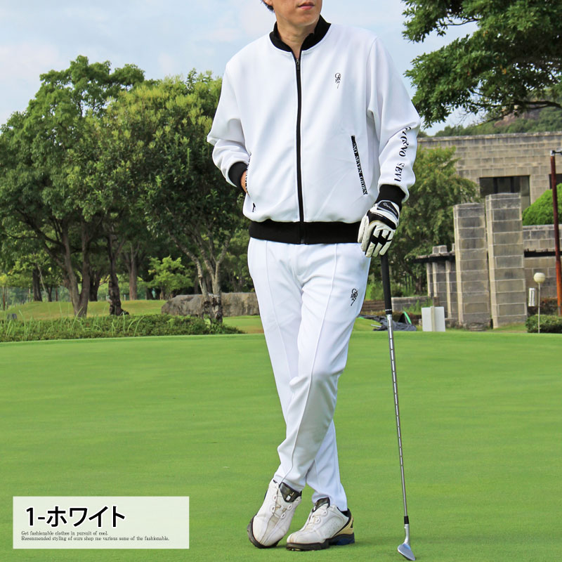 楽天市場】送料無料 ゴルフウェア メンズ セットアップ 上下セット