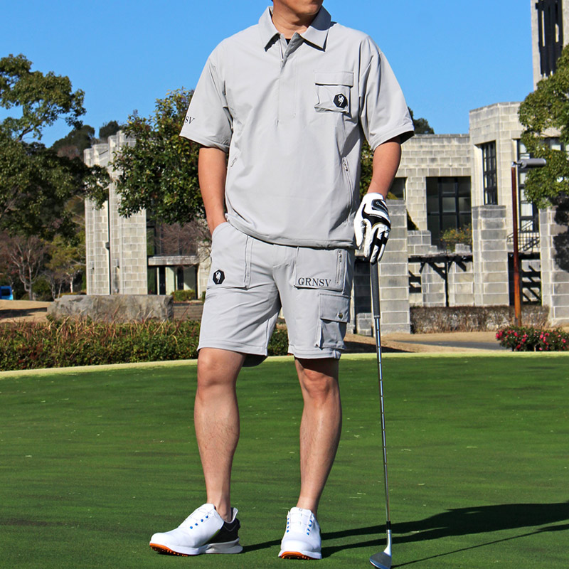 楽天市場】送料無料 ゴルフウェア 4WAY 上下セットアップ メンズ