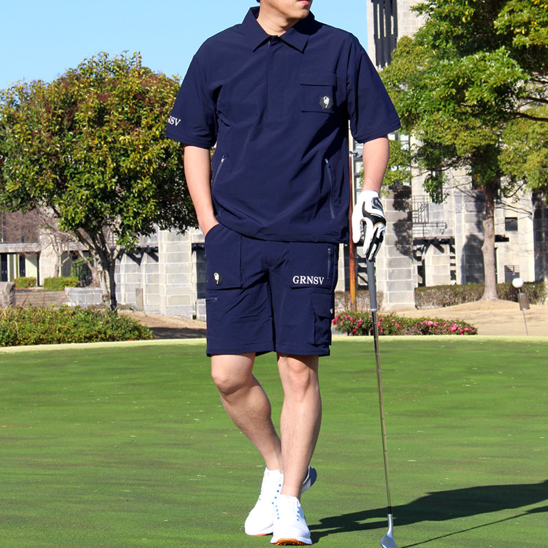 楽天市場】送料無料 ゴルフウェア 4WAY 上下セットアップ メンズ