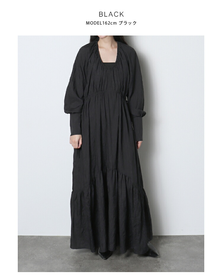 楽天市場】シワ加工ドロストギャザーワンピ : MERI