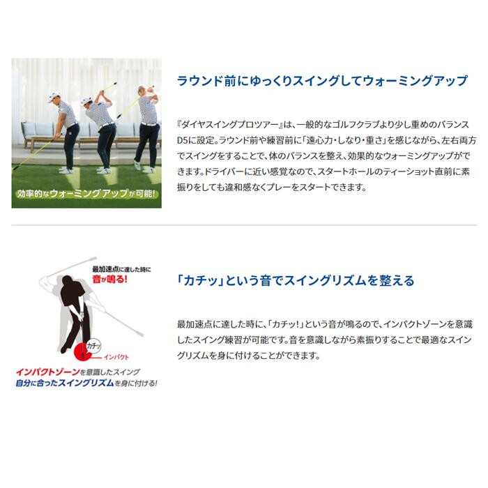楽天市場】【ダイヤゴルフ】 スイング練習器具 ダイヤスイングプロ