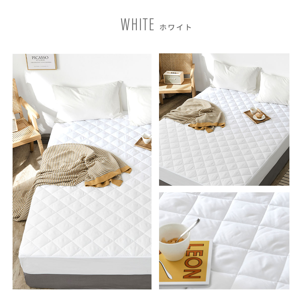 楽天市場】【楽天1位】 ボックスシーツ 一体型 パッド一体型ボックス