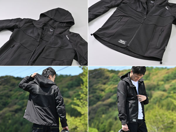 楽天市場】☆送料無料☆DAYTONA DJ-010 ハーフメッシュパーカー 強くて