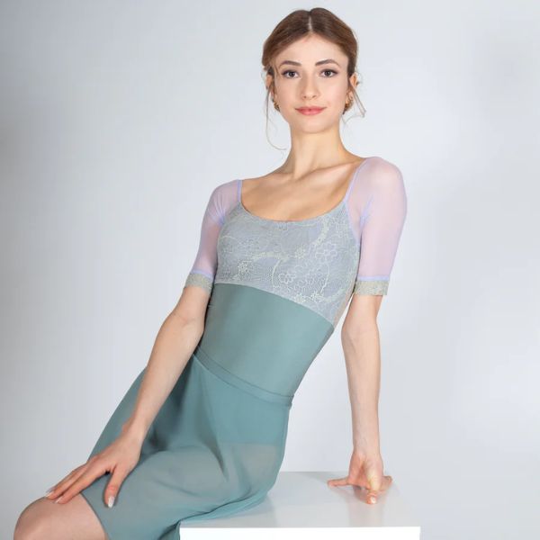 楽天市場】【スーパーセール全品P5倍】 バレエ レオタード 大人 4分袖